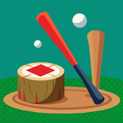 CRICKET BAT BALL CRICKET ICON LOGO SOPORTS