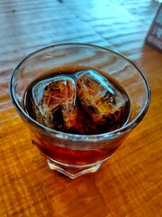 glass of cola