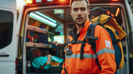A Paramedic Responding to emergency calls to provide pre-hospital medical care and transportation to patients in critical conditions