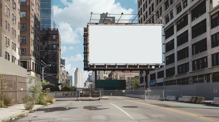 Fototapeten billboard in the city © Laura