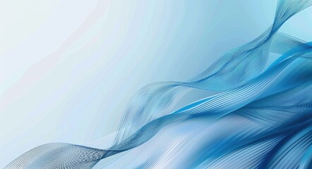 Social Media Cover Design. Corporate Geometric Layout with Modern Gradient Blue Header Background for Website, Ads, Flyer, and Invitation Card