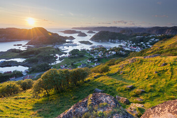 Küste bei Kirkehamm, Vest Agder, Norwegen