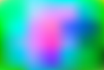 Light Multicolor, Rainbow vector blurred shine abstract background.