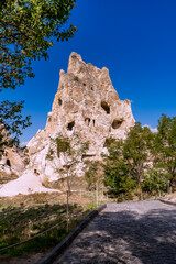 Cappadocia caves in open air museum