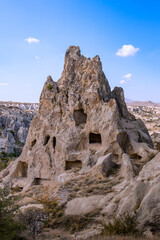 Cappadocia caves in open air museum
