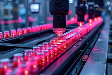 Automated Pharmacy Medication Sorting System Robotic system sorting and packaging medications