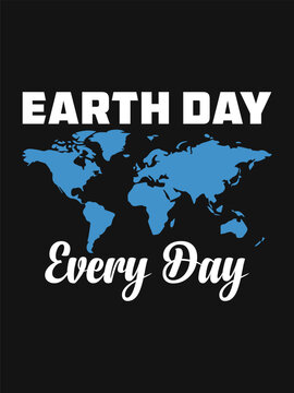 Earth Day Special Tshirt Template