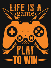 Awesome Gaming Tshirt Template