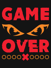 Awesome Gaming Tshirt Template