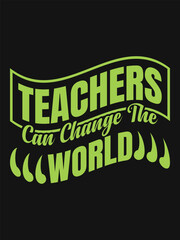 Teachers Day special tshirt design template