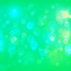 Green squared bokeh background For banner, poster, social media, ad and various design works