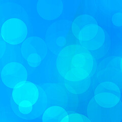 Blue square bokeh background For banner, poster, social media, ad and various design works