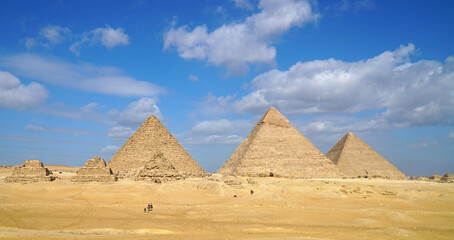 Great Pyramids of Giza, Cairo, Egypt