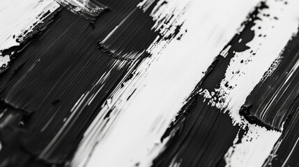 Abstract Monochrome Brushstroke Background