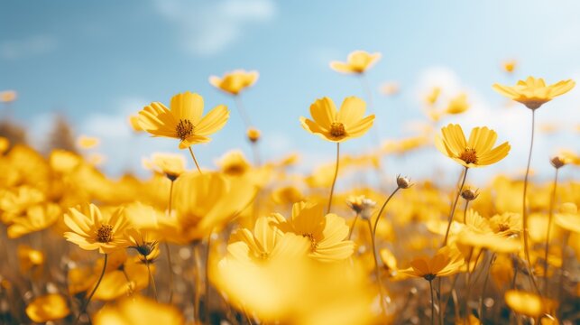 Sunny Wildflower Meadow