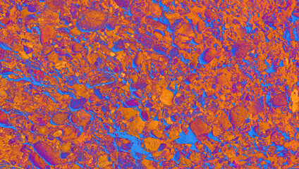 Texture of  the surface of an conglomerate rock