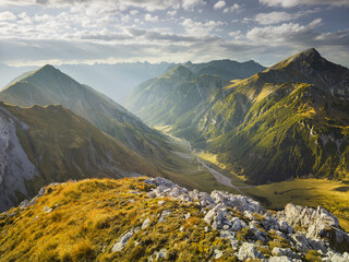 Namloser Wetterspitze, Steinjöchl, Lechtaler Alpen, Tirol, Österreich