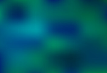 Light BLUE vector bokeh template.