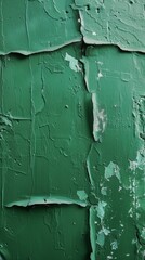 cracked green surface texture background.