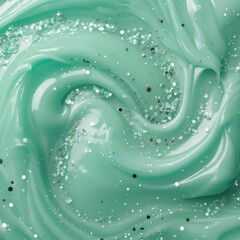 blue waves abstract background.