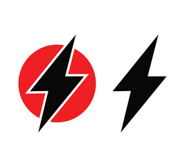 Power energy sign, vector illustration