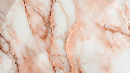 Obraz na płótnie Canvas Elegant Rose Gold Marble Texture Macro Shot