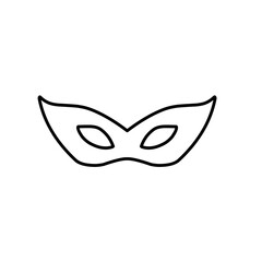 Mask superhero icon