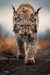 Stealthy Gaze: The Majestic Lynx