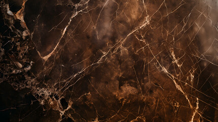 Elegantly Textured Dark Brown Marble Background