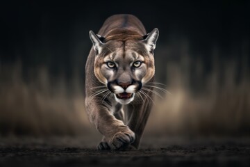 Predatory Focus: The Puma's Gaze
