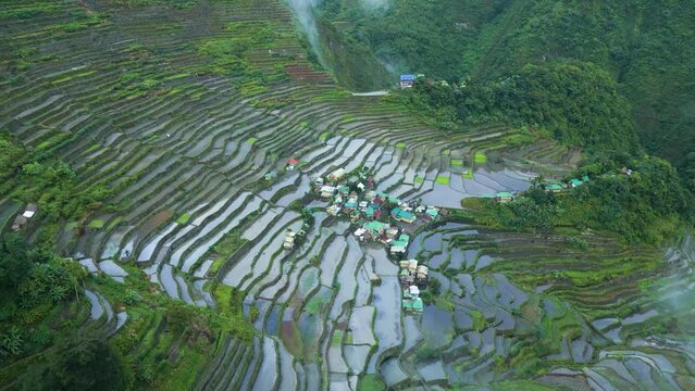 Terrazas  de arroz de Batad, Banaue, Filipinas