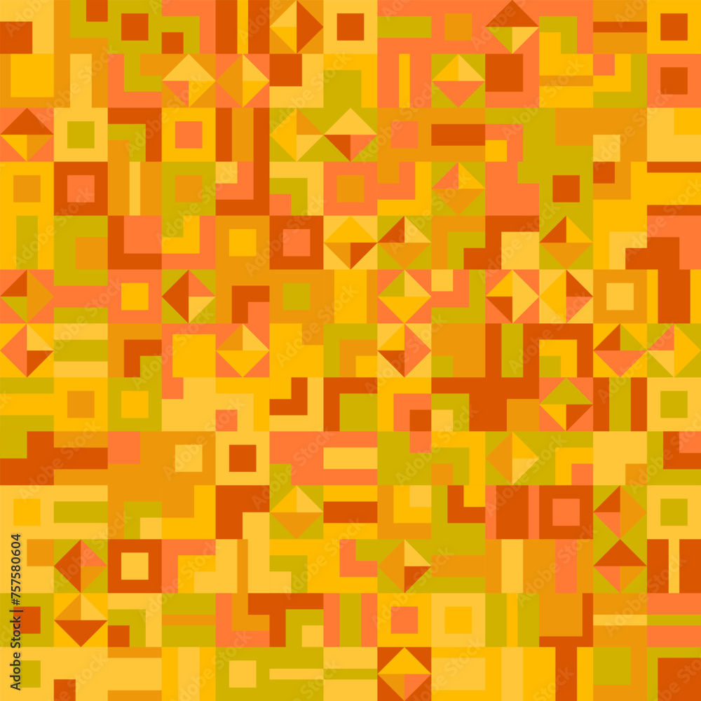 Poster colorful geometric pattern background - abstract vector graphic design