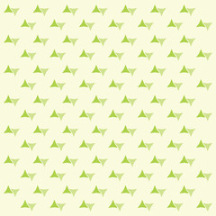 Triangular pattern on light yellow background