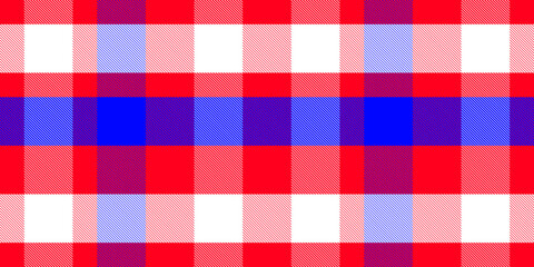 Gingham pattern background. Retro tablecloth texture. Abstract color full of Scott pattern. Pastel gingham seamless background for print on fabric. Vector art