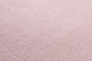 Texture of pink fabric as background, closeup