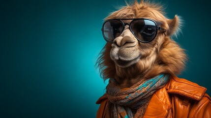 Desert Shades Camel in Sunglasses
