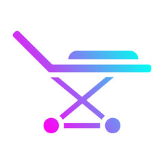 accident stretcher icon