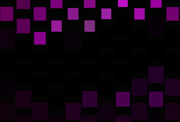 Dark Purple vector cover with polygonal style.