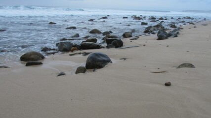 Fototapeta na wymiar Amanecer en las playas de Los Cabos