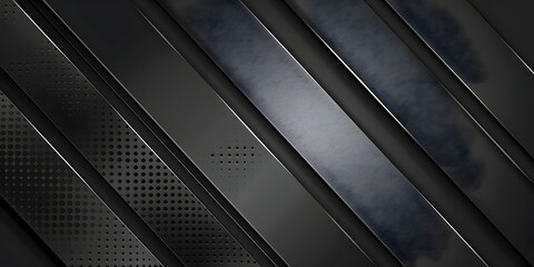 Abstract metal texture background - Carbon design banner - 757604805