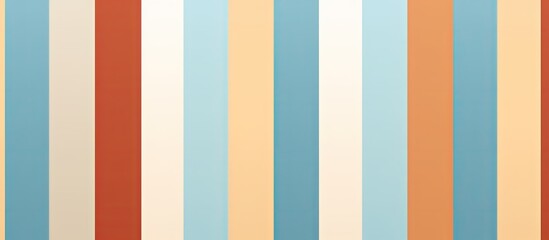 Obraz premium An artistic rectangular pattern of Azure, Orange, Pink, Aqua, and Magenta stripes in varying tints and shades, parallel on a white background