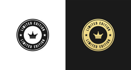 Limited edition stamp or Limited edition seal vector isolated. The best Limited edition label for product packaging design element.