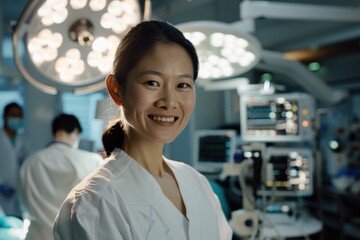 Portrait of doctor in the hospital