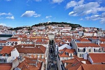 Fototapeta na wymiar Innenstadt von Lissabon