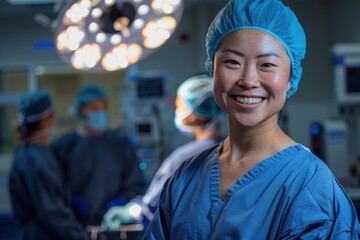 Portrait of doctor in the hospital