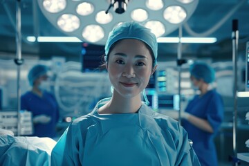 Portrait of doctor in the hospital