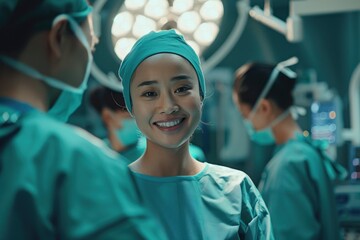 Portrait of doctor in the hospital