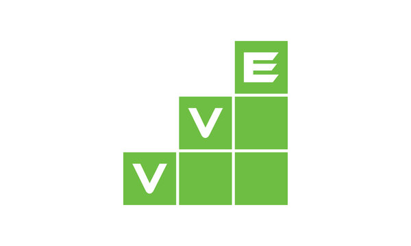 VVE initial letter financial logo design vector template. economics, growth, meter, range, profit, loan, graph, finance, benefits, economic, increase, arrow up, grade, grew up, topper, company, scale