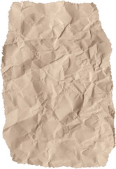 Beige Tear Paper with Ripped Edge