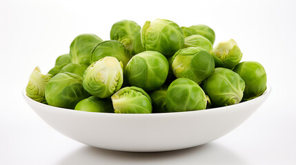 Fresh Green Brussels Sprouts - Vegetables Collection